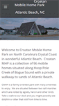 Mobile Screenshot of croatanmhp.com